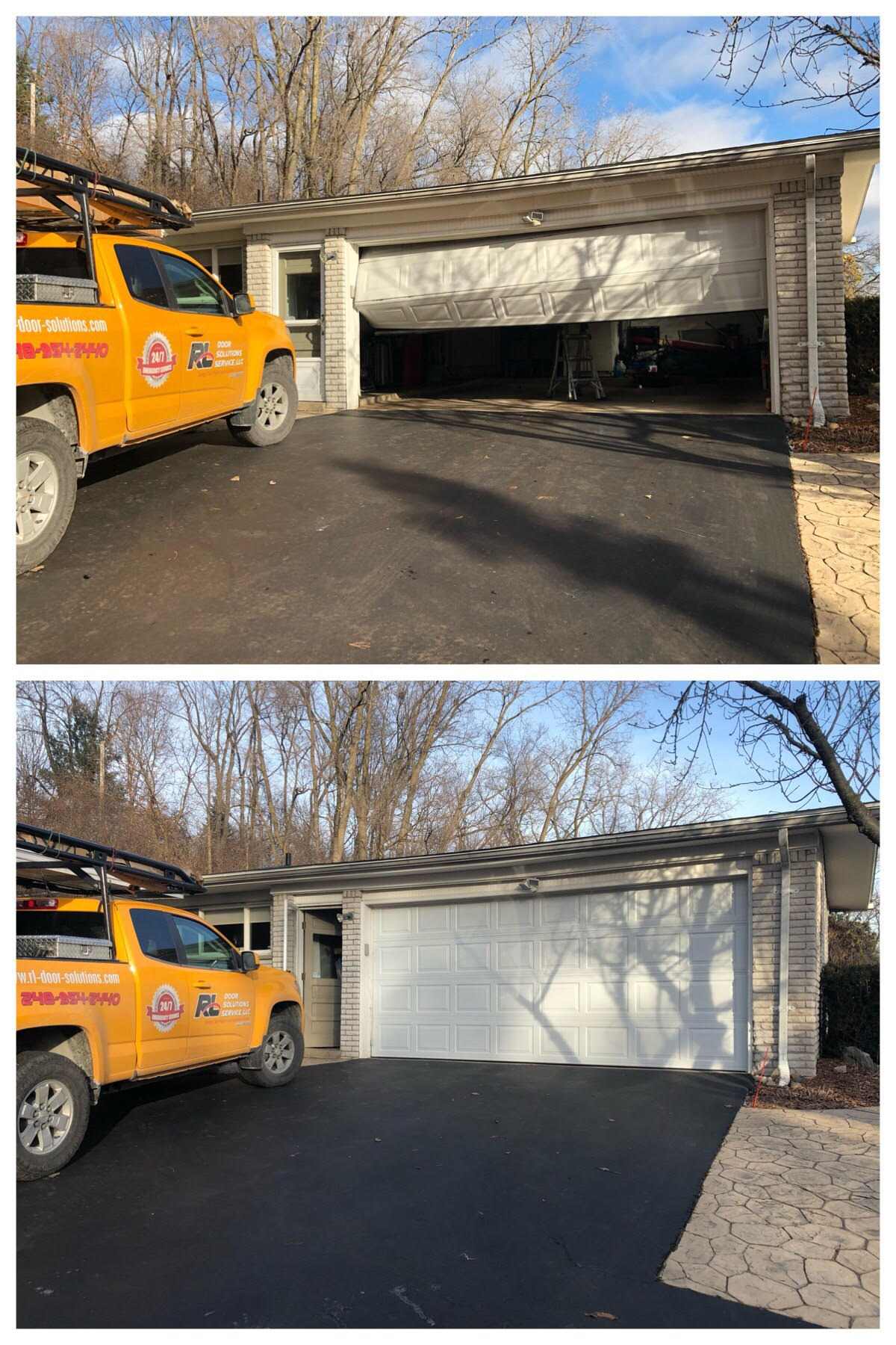 RL Door Solutions real garage door work