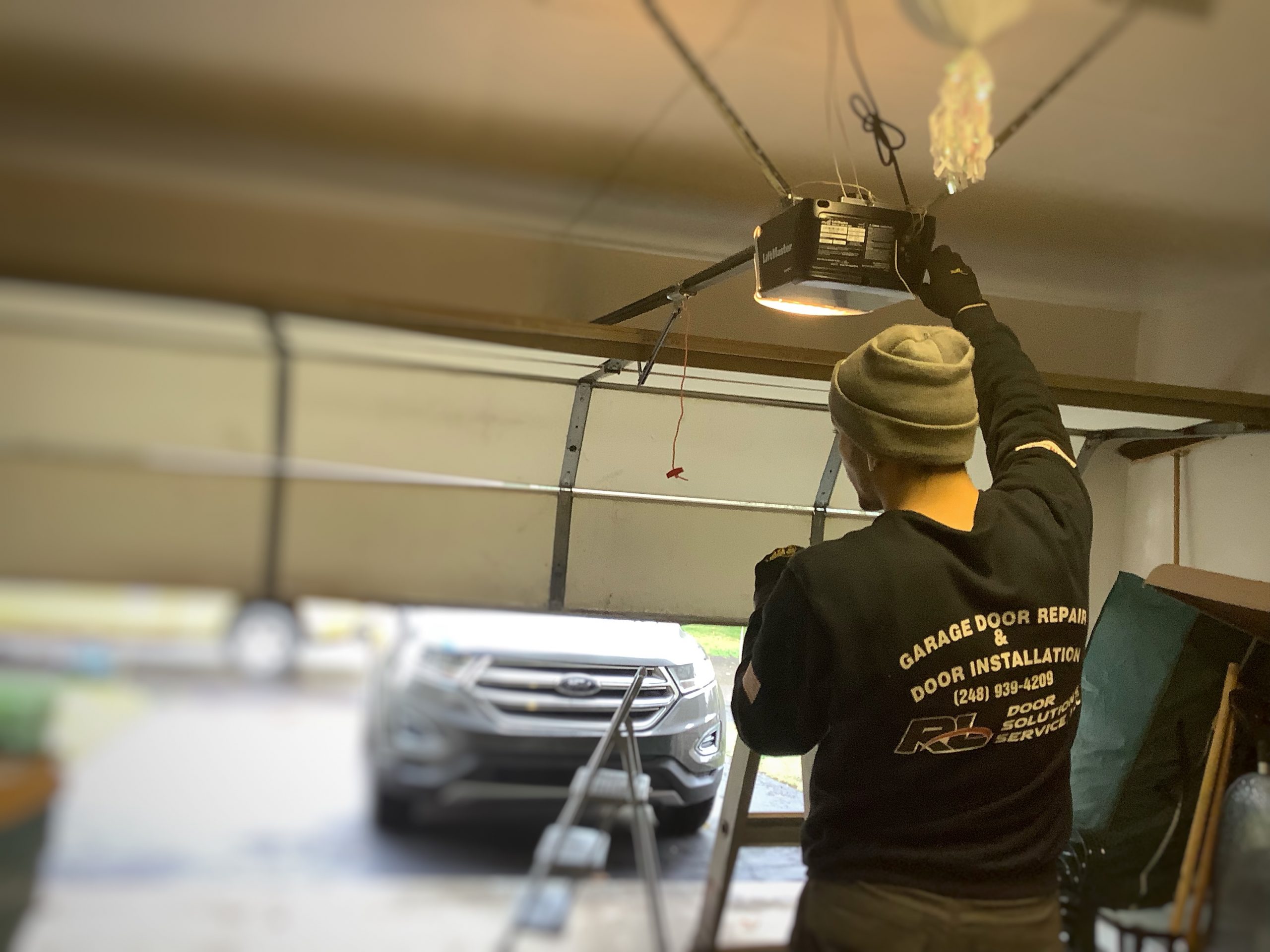 Garage door opener installation Michigan